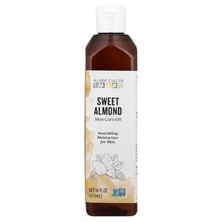 Aura Cacia, Масло для ухода за кожей, сладкий миндаль, 473 мл (16 жидк. унц.)