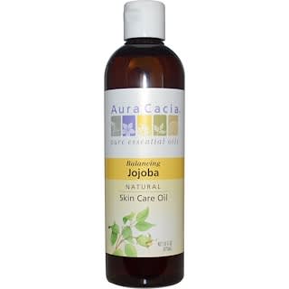 Aura Cacia, Aceite Natural para la Piel, Jojoba Equilibrante, 16 fl oz (473 ml)
