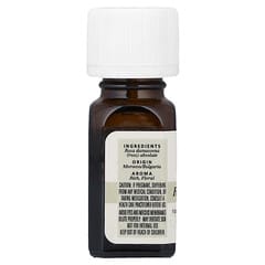 100% ピュアエッセンシャルオイル、ローズアブソリュート、.125 fl oz