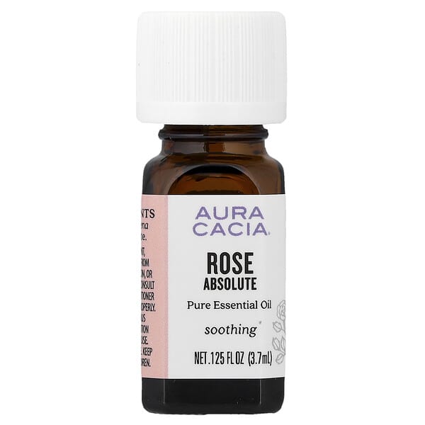 Aura Cacia, 순수 에센셜 오일, 로즈메리, 3.7ml(0.125fl oz)