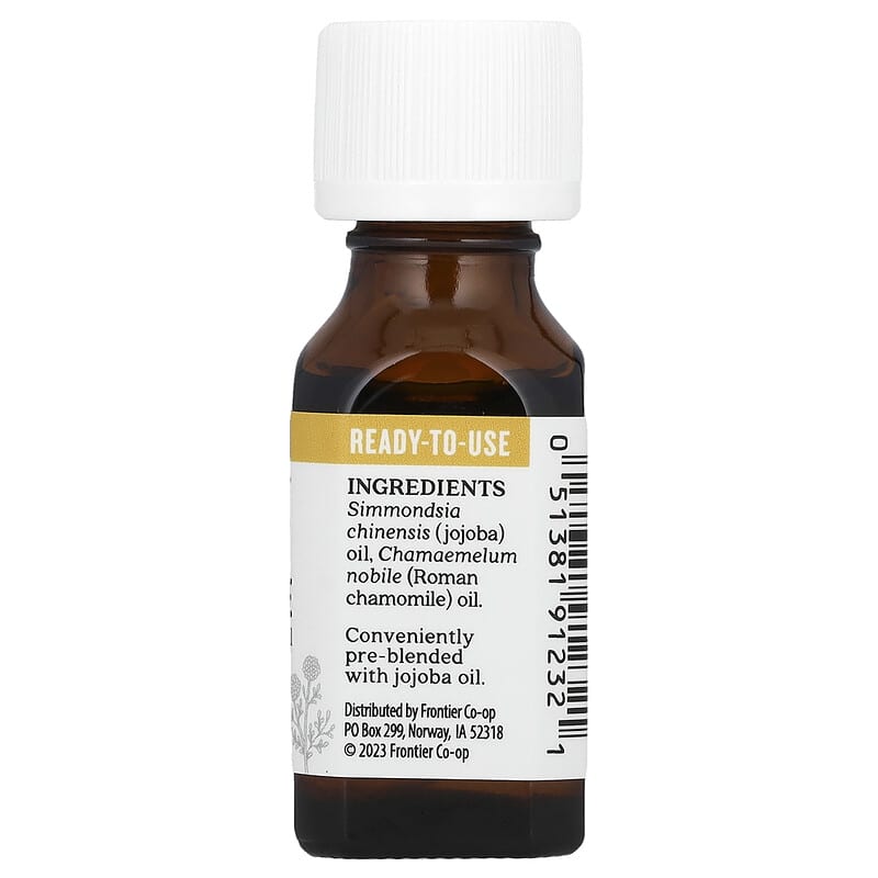 Pure Essential Oil In Jojoba Oil, Roman Chamomile, 0.5 fl oz (15 ml)