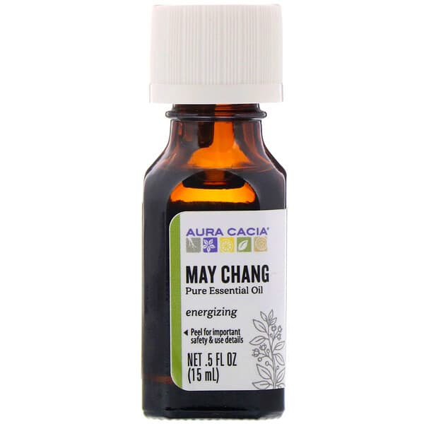 Pure Essential Oil, May Chang, 0.5 fl oz (15 ml)