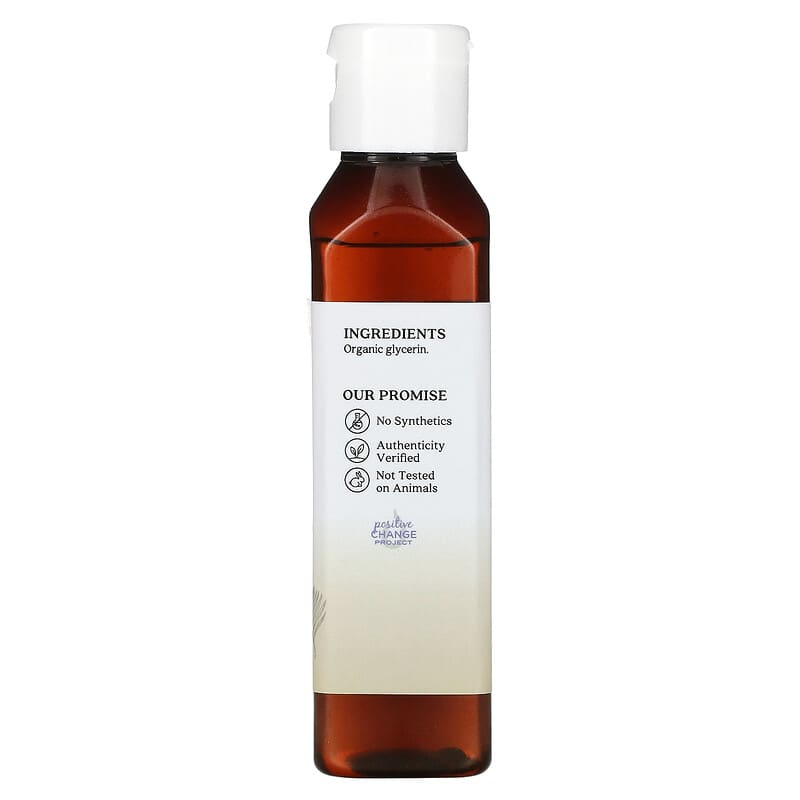 Skin Care Oil, Organic Vegetable Glycerin, 4 fl oz (118 ml)