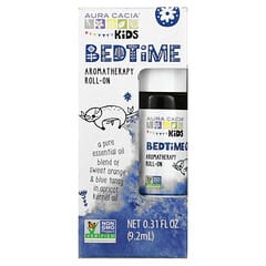 Aura Cacia, Kids, Bedtime Aromatherapy Roll-On, 0.31 fl oz (9.2 ml)