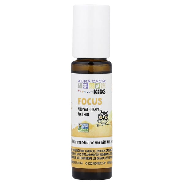 Aura Cacia, 키즈, 아로마테라피 롤온, 9.2ml (0.31 fl oz)