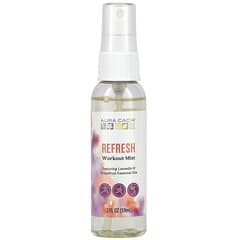 Aura Cacia, 清新，锻炼喷雾，2 液量盎司（59 毫升）