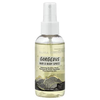 Aura Cacia, Hair & Body Spritz, Gorgeous, 4 fl oz (118 ml)