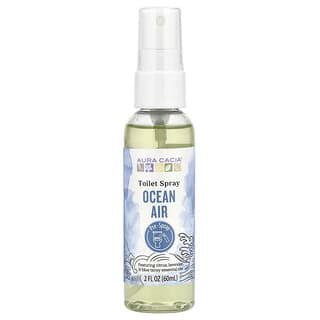 Aura Cacia, Spray para inodoro, Aire oceánico, 60 ml (2 oz. líq.)