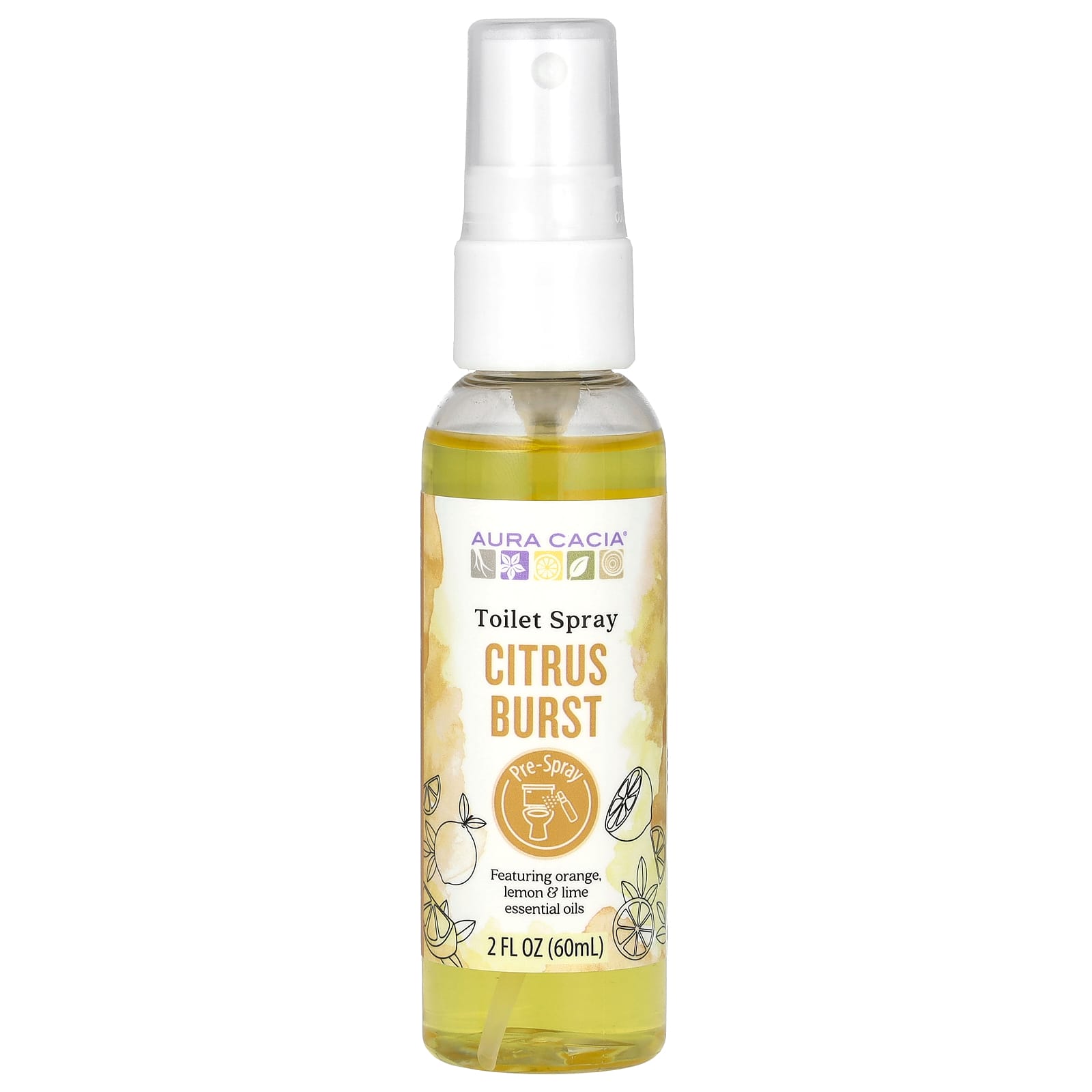 Toilet Spray, Citrus Burst, 2 fl oz (60 ml)
