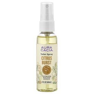 Aura Cacia, Toilet Spray, Toilet Spray, Citrus Burst, Toilettenspray, Zitrusfrüchte, 60 ml (2 fl. oz.)
