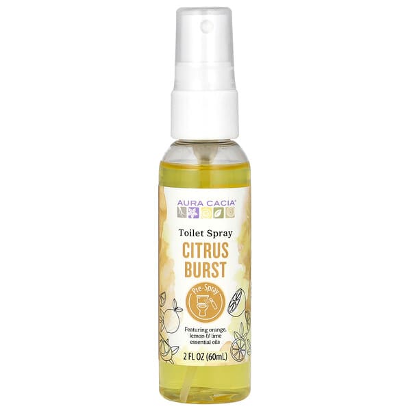 Aura Cacia, Toiletspray, Citrus Burst, 60 ml