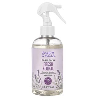 Aura Cacia, Spray ambiental, Floral fresco, 236 ml (8 oz. líq.)