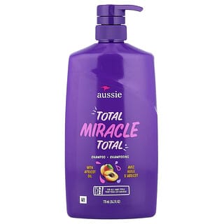 Aussie, Total Miracle, 7 in 1 Shampoo With Apricot & Australian Macadamia Oil, 26.2 fl oz (778 ml)