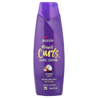 Aussie, Cachos Milagrosos, Shampoo com Óleo de Jojoba Australiano e Coco, 360 ml (12,1 fl oz)