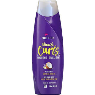 Aussie, Miracle Curls, Acondicionador, Coco y aceite de jojoba australiano, 360 ml (12,1 oz. líq.)