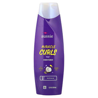 Aussie, Miracle Curls, Condicionador com Óleo de Coco, 360 ml (12,1 fl oz)