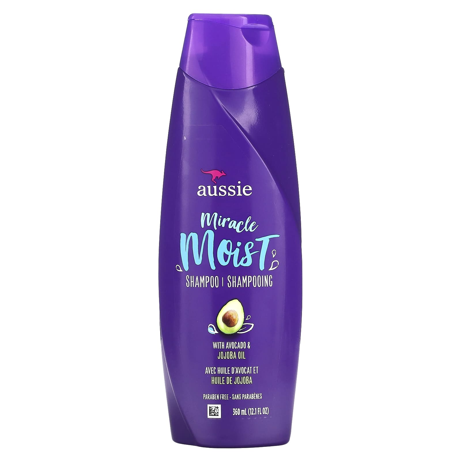 Aussie, Miracle Moist Shampoo, & Jojoba Oil, 12.1 fl oz (360 ml)