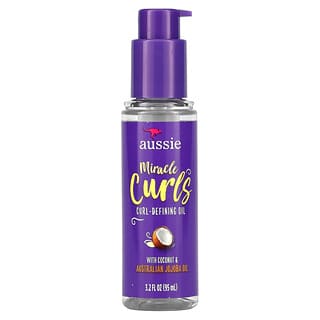 Aussie, Miracle Curls, масло для определения локонов, 95 мл (3,2 жидк. Унции)