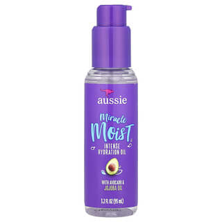 Aussie, Miracle Moist, Intense Hydration Oil with Avocado & Jojoba Oil, 3.2 fl oz (95 ml)