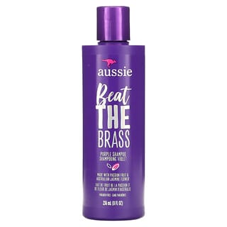 Aussie, 紫色洗髮精，去除黃銅髮色，8 液量盎司（236 毫升）