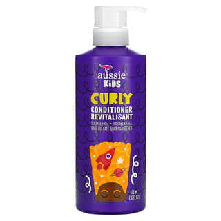 Aussie, Kids, Curly Conditioner Revitalisant, Sunny Tropical Scent, 16 fl oz (475 ml)