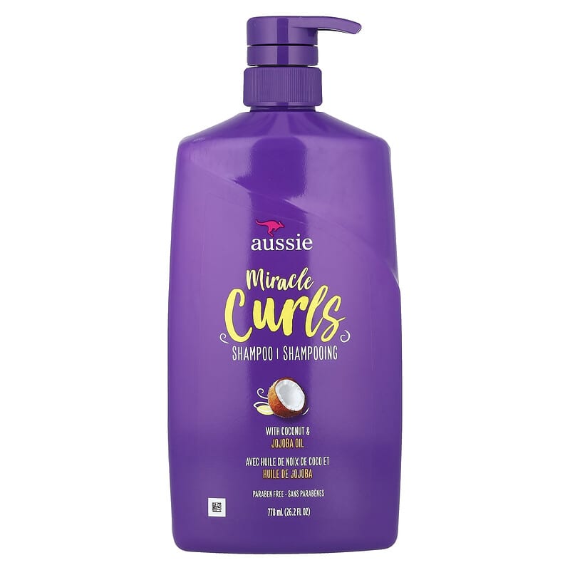 Miracle Curls（ミラクルカール）、ココナッツ＆ホホバオイル配合
