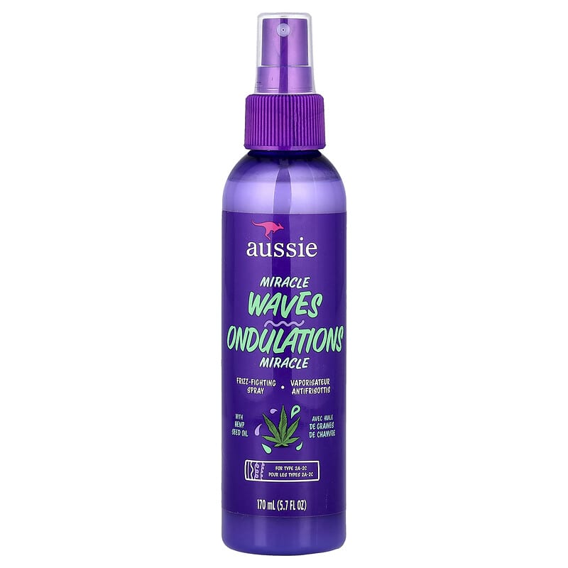 Miracle Waves, Frizz-Fighting Spray, 5.7 fl oz (170 ml)