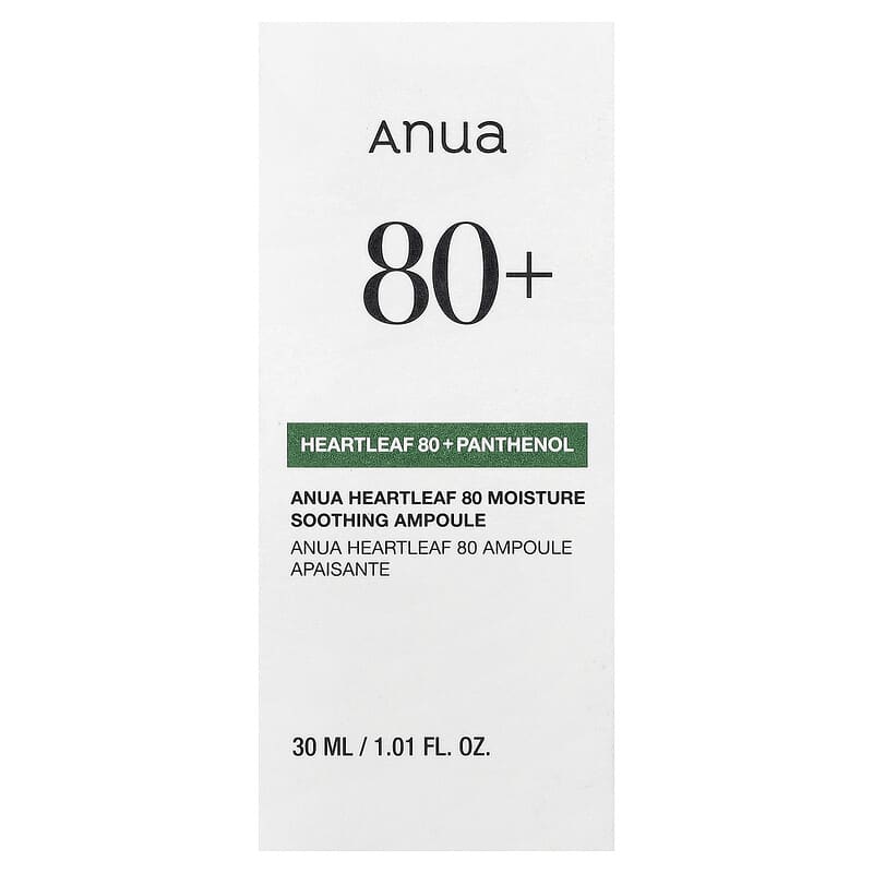 ドクダミ80、Moisture Soothing Ampoule、30ml（1.01液量オンス）