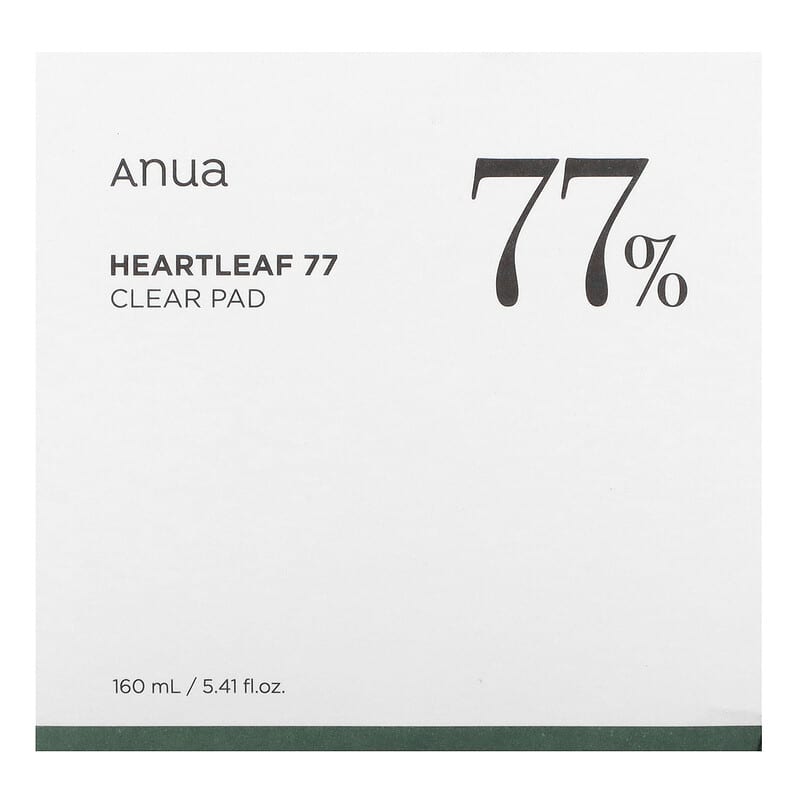 Heartleaf 77%, Clear Pad, 5.41 fl oz (160 ml)