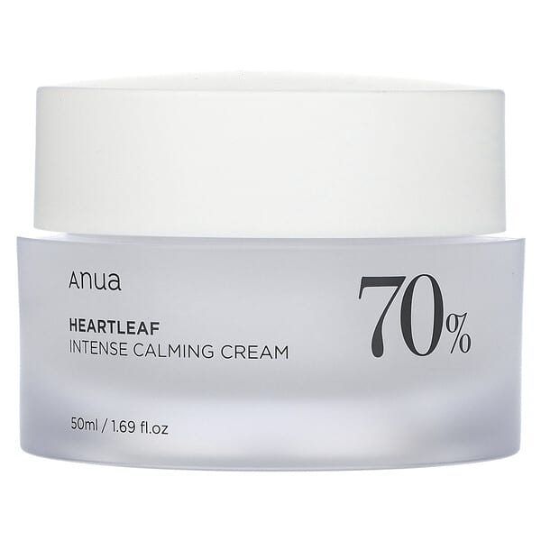 Anua‏, Heartleaf 70% Intense Calming Cream, 1.69 fl oz (50 ml)