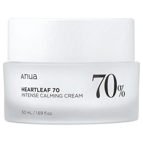 Anua, 하트리프 70, 인텐스 카밍 크림, 50ml(1.69fl oz)