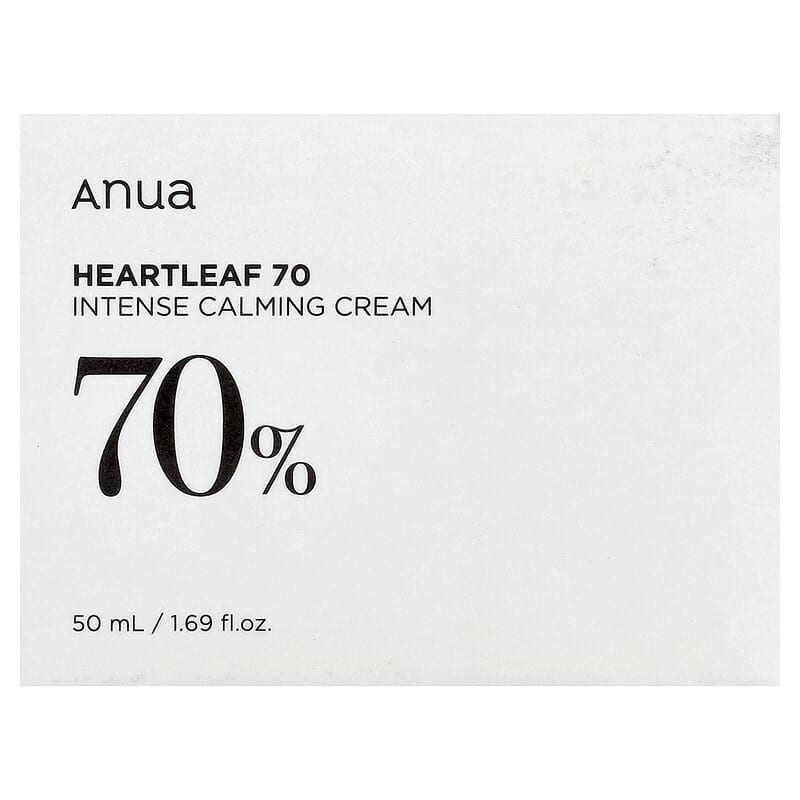 Heartleaf 70, Intense Calming Cream, 1.69 fl oz (50 ml)