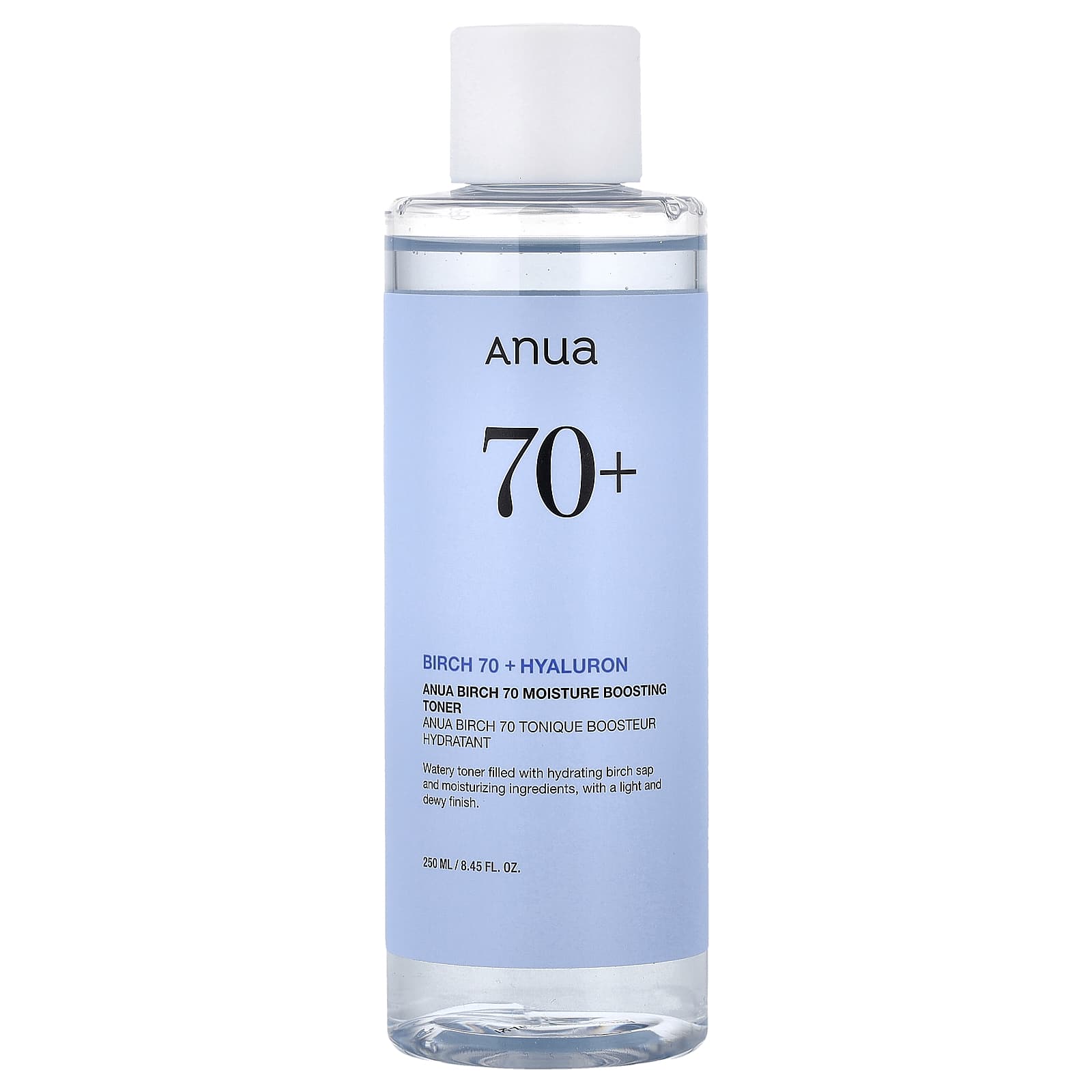 シラカバ70水分ブースティングトナー、250ml（8.45液量オンス）