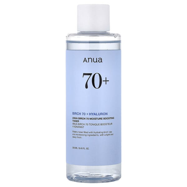 Anua, 버치 70 모이스처 부스팅 토너, 250ml(8.45fl oz)