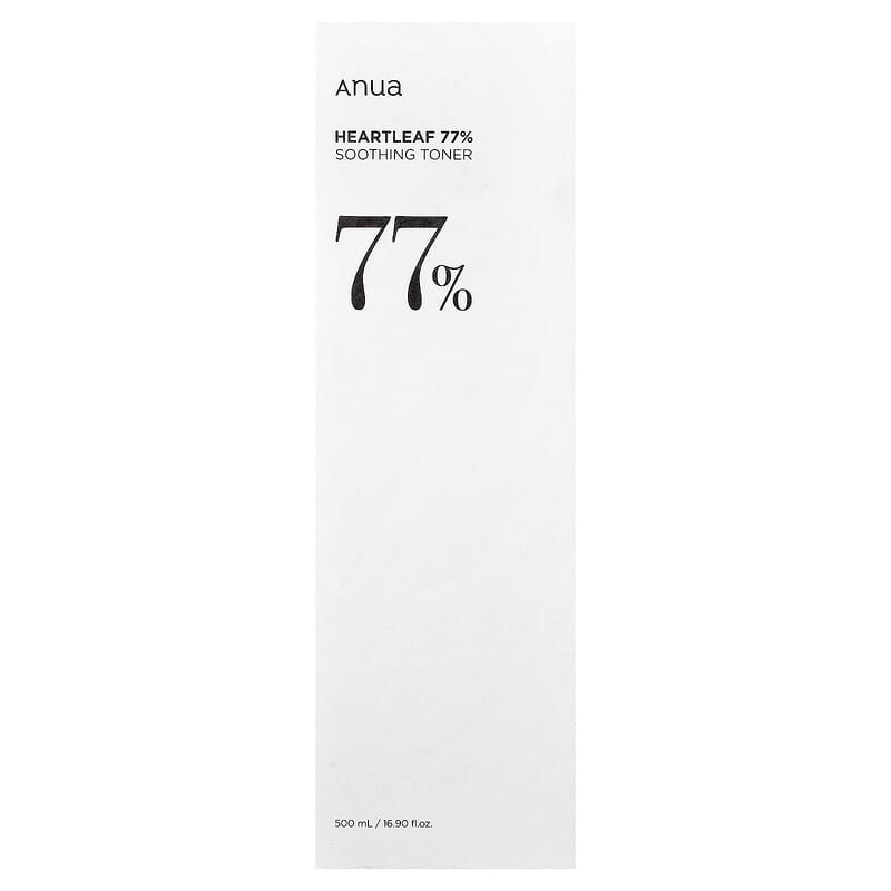 ハートリーフ77％スージングトナー、500ml（16.9液量オンス）
