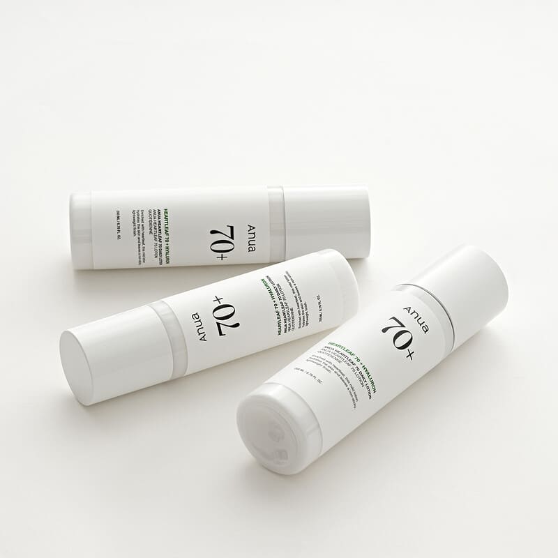 【新品未使用】Anua ハートリーフ6点セット／77＋70＋80シリーズ ハートリーフ70デイリーローション、200ml（6.76液量オンス）