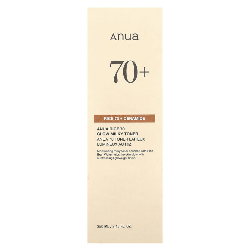 Rice 70 Glow Sütlü Tonik, 8,45 fl oz (250 ml)