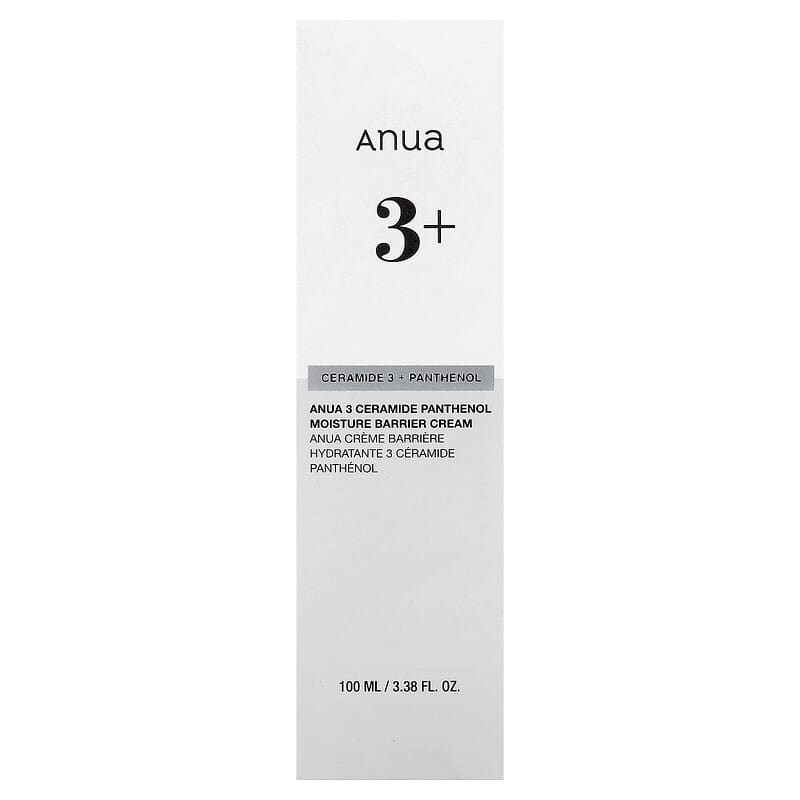 3セラミドパンテノール モイスチャーバリアクリーム、100ml（3.38液量