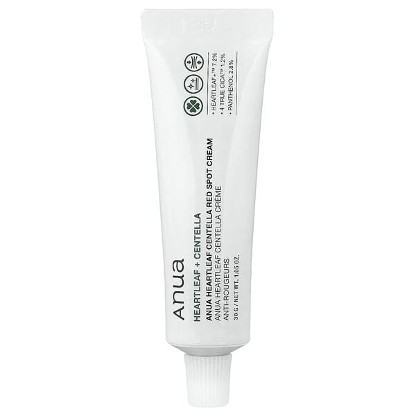 Anua, 하트리프 센텔라 붉은 반점 크림, 30g(1.05oz)
