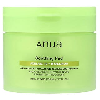 Anua, Azelaic 10 Hyaluron Redness Soothing Pad, 90 Pads, 7.77 fl oz (230 ml)
