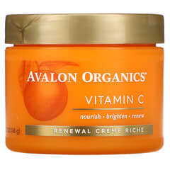 Avalon Organics, Vitamin C, Renewal Creme Riche, 1.7 oz (48 g)