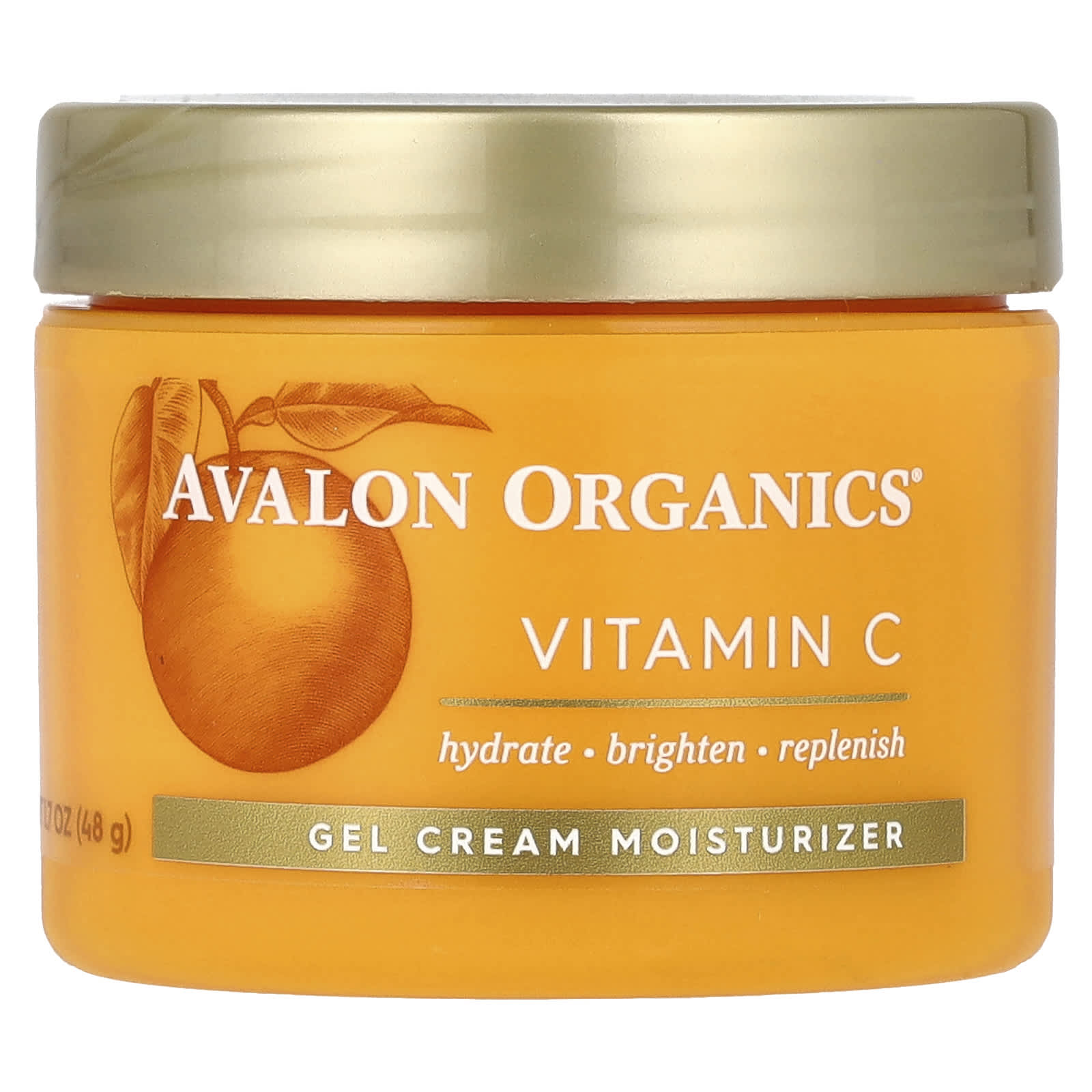 Vitamin C, Gel Cream Moisturizer, 1.7 oz (48 g)