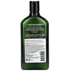 Avalon Organics, 洗髮水，淨化檸檬，11 液量盎司（325 毫升）