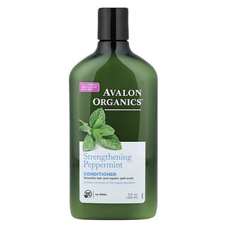 Avalon Organics, Кондиционер, укрепляющая перечная мята, 325 мл