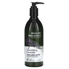 Avalon Organics, Hand & Body Lotion, Nourishing Lavender, 12 oz (340 g)