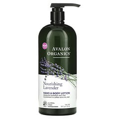Avalon Organics, 手部和身體乳液，滋養薰衣花草，32 盎司（907 克）