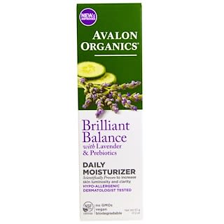 Avalon Organics, 日常保濕乳液，明亮薰衣草，2 盎司（57 克）