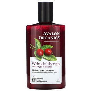 Avalon Organics, Falten-Therapie mit CoQ10 & Hagebutte, Perfektionierendes Gesichtswasser, 237 ml