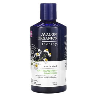 Avalon Organics, شامبو مضاد للقشرة، بالبابونج الألماني، 14 أونصة سائلة (414 مل)