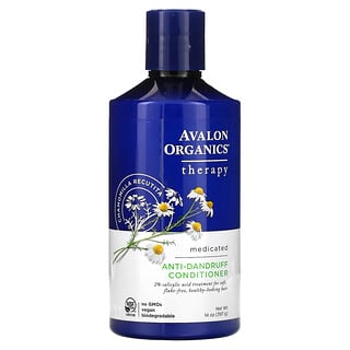 Avalon Organics, Acondicionador anticaspa, Chamomilla recutita, 397 g (14 oz)